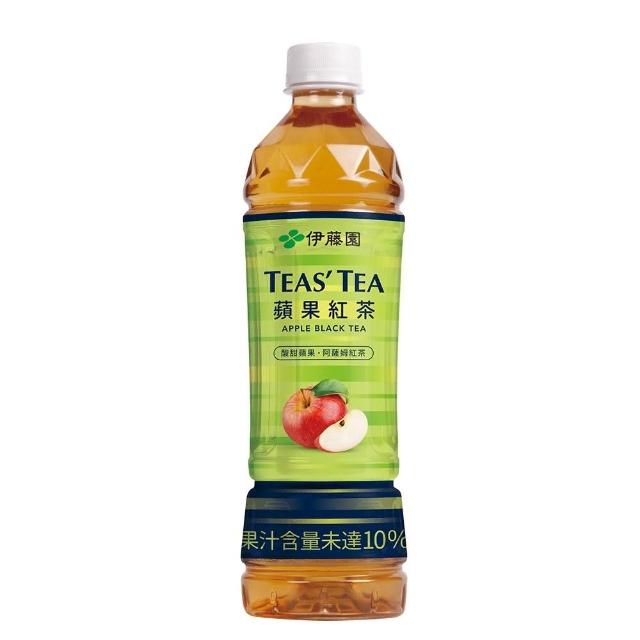 【伊藤園】TEAS TEA 蘋果紅茶535mlx2箱(共48入)