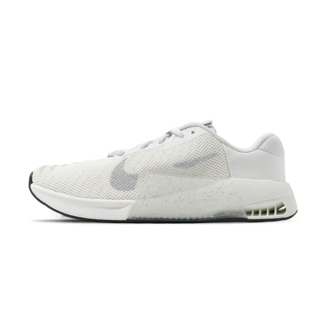 【NIKE 耐吉】Metcon 9 PRM 女鞋 白銀色 健身 重訓 舉重 穩定 輕量 透氣 訓練鞋 休閒鞋 FQ7217-101