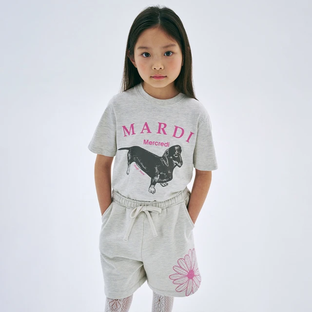 EDWIN 童裝 白沙屯媽祖虎爺小童短袖T恤(丈青色)好評推