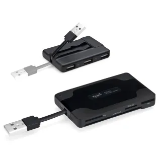 【E-books】T26 晶片ATM+記憶卡複合讀卡機(USB)