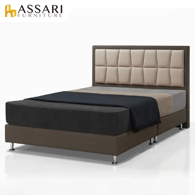 【ASSARI】雙人5尺傢集908型貓抓皮床頭片
