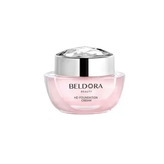 【BELDORA 蓓朵娜】HD智慧光感粉底乳霜(粉鑽瓶30g)