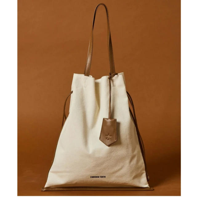 CONVERSECONVERSE Converse Tokyo 日本限定支線 Canvas Gathered Tote 磁扣 托特包 肩背 女包 帆布包