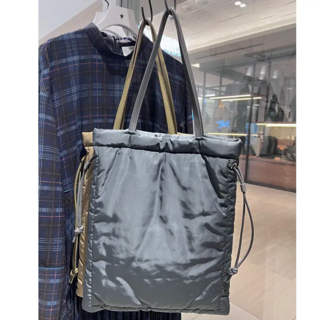 【CONVERSE】Converse Tokyo 日本限定支線 Padded Gathered Tote 磁扣 托特包 肩背 女包 尼龍
