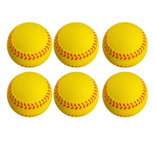 樂樂棒球 9吋 6顆組(樂樂棒 l 愛用款 l 兒童棒球 l 軟式棒球)