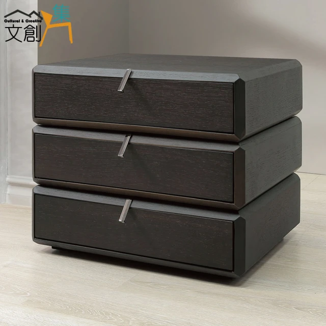 歐意朗旗艦店 升級吸塑面板 雙抽33cm(床頭櫃 床邊幾 床