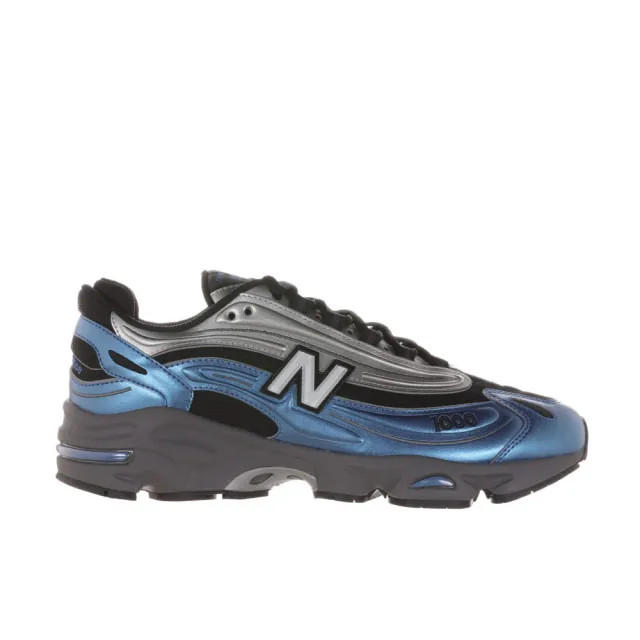 【NEW BALANCE】NB 1000 休閒鞋 復古鞋 運動鞋 情侶鞋 反光效果 男鞋 藍色(M1000ENV-D)
