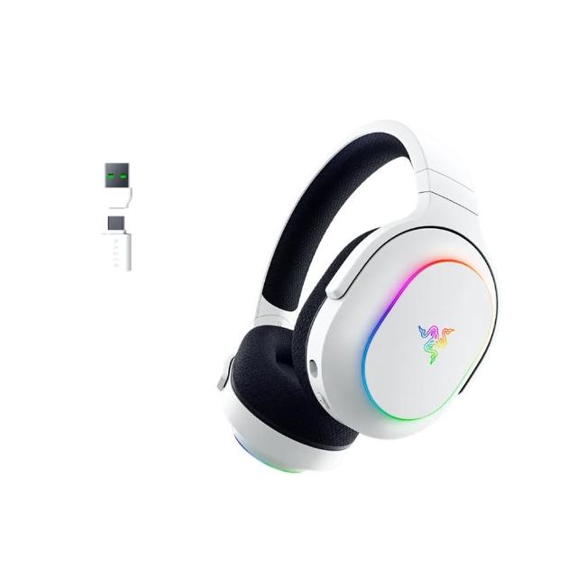 Razer 雷蛇 Barracuda X Chroma 梭魚無線耳機X 幻彩版，專為電競遊戲設計的頭戴式無線耳機，具備 RGB 幻彩燈效與高品質麥克風。支援 iOS、Android、Windows 跨平臺連線，輕量 285g 舒適配戴，無線模式提供自由移動。黑/水銀白顏色選擇，兩年保固，NCC 認證 CCAH24LP9480T7，BSMI R39212。完美適合電競玩家，提升遊戲沉浸感！