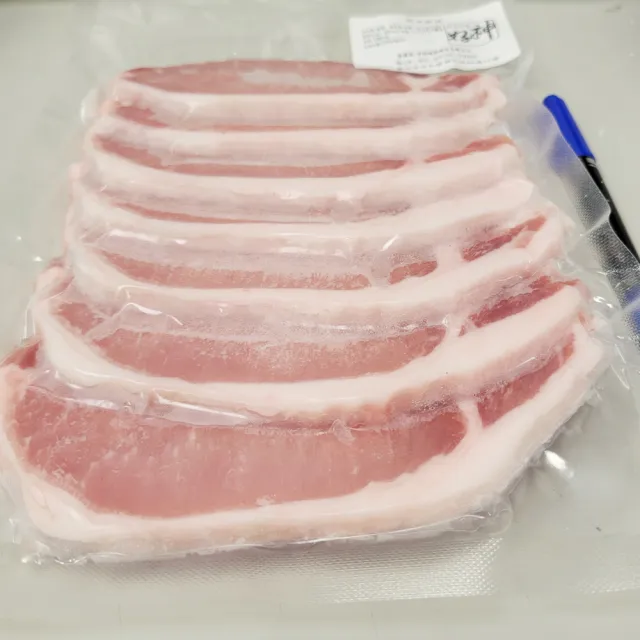 【好神】厚切豬里肌排2kg組(500g/包/中秋烤肉/火鍋/燒烤)