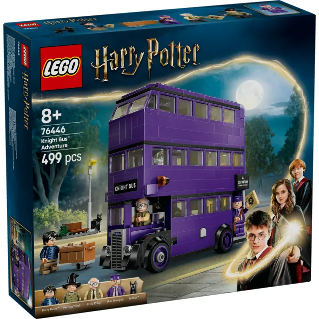 【LEGO 樂高】哈利波特系列 76446 騎士巴士大冒險(魔法玩具 居家擺設 兒童玩具 積木)