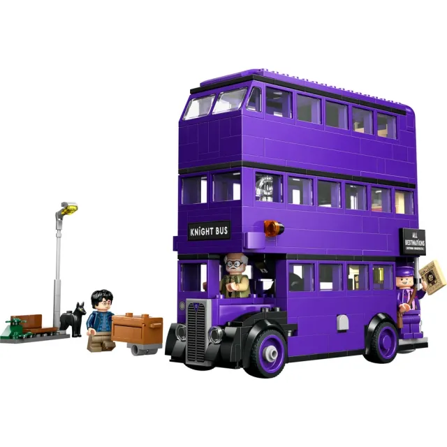 【LEGO 樂高】哈利波特系列 76446 騎士巴士大冒險(魔法玩具 居家擺設 兒童玩具 積木)