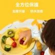 【aiebao】寶寶吃飯一體式罩衣 餐椅兒童自主進食全包飯兜 防水防髒反穿衣圍兜