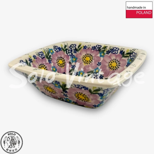 波蘭陶 Vena 波蘭陶 400ML 手把碗 花冠俏貓系列優