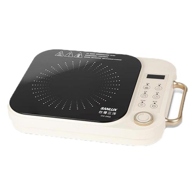 【SANLUX 台灣三洋】飛梭觸控 微晶不挑鍋電陶爐(CIC-2402)