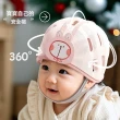 【aiebao】嬰兒童學步防摔帽 寶寶學走路防撞帽 防摔神器 安全護頭 四季可用