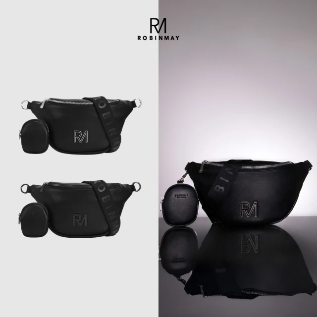 ROBINMAYROBINMAY 夢特騎士胸包-M(拉鍊封口/多色任選)
