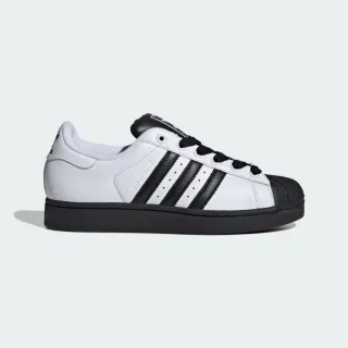 【adidas 愛迪達】Superstar II 男女 運動休閒鞋 貝殼頭 舒適 穿搭 白 黑(JI0124)