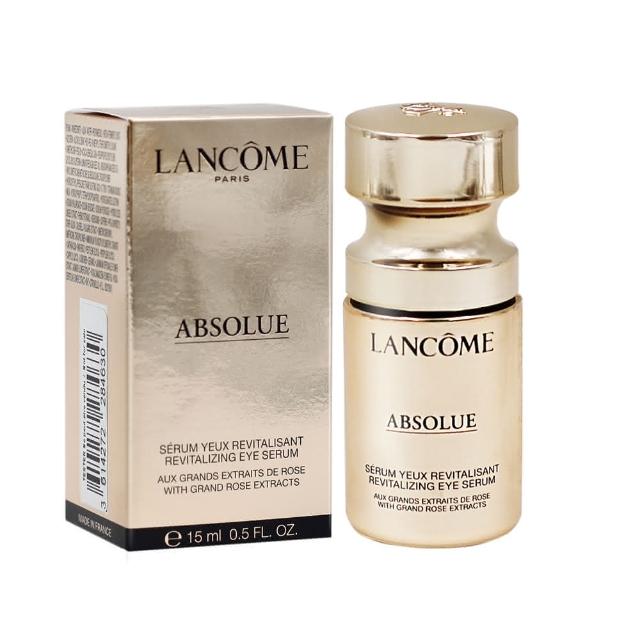 【LANCOME 蘭蔻】絕對完美黃金玫瑰修護眼部活粹15ml(專櫃公司貨)