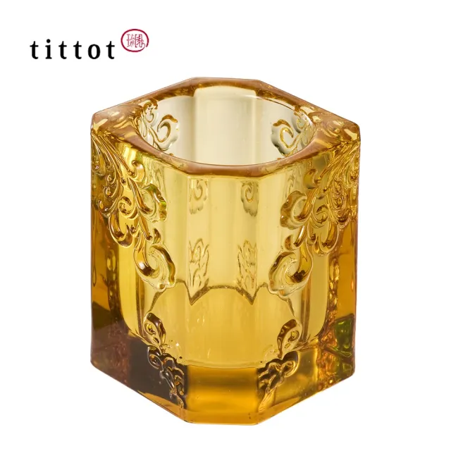 【tittot 琉園】欣欣向榮_團購5入組_祝福_筆筒(送禮/琉璃/禮物/玻璃/水晶/擺飾/禮贈/企業/文創/筆筒)