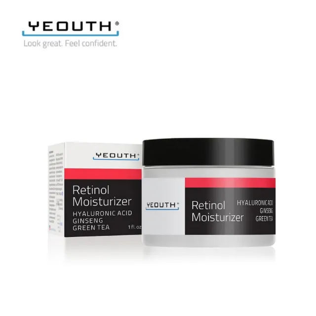 【YEOUTH 悠絲】A醇全效煥活抗痕晚霜(含玻尿酸、人參、綠茶、2.5%A醇) 買一送一
