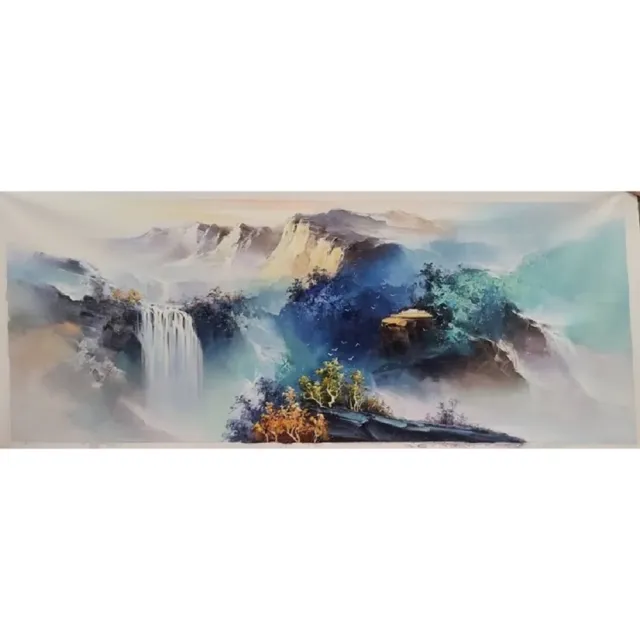 【ArtLife 藝術生活】B041高級手繪油畫_風景_70x180cm(五行風水畫、打造居家好運宅、手繪系列、擺飾畫)