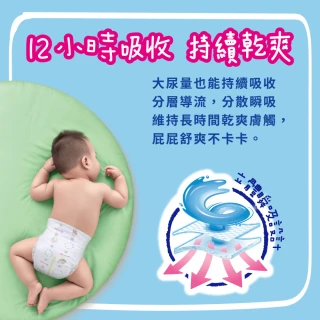 【妙而舒】瞬吸舒爽黏貼型紙尿褲S 箱購(S78片x3包)