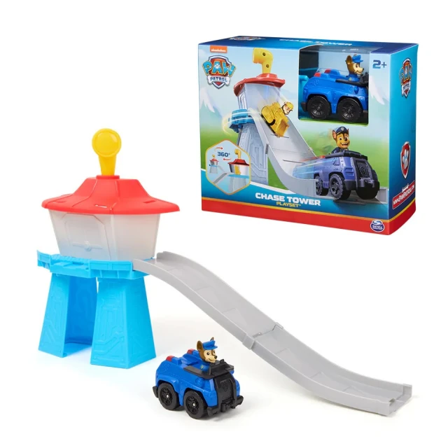 paw patrol 汪汪隊立大功 迷你軌道場景組-藍(阿奇)