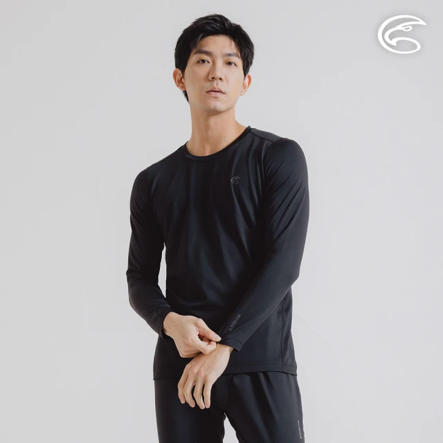 HAKERS 哈克士 男款機能保暖半開襟內層衣(保暖衣)好評