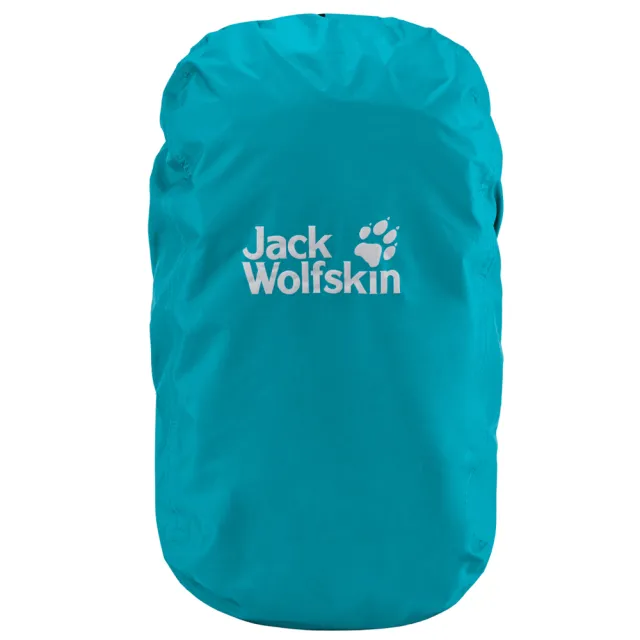 【Jack wolfskin 飛狼】LOGO 防水背包雨套(中 / 35-45公升)