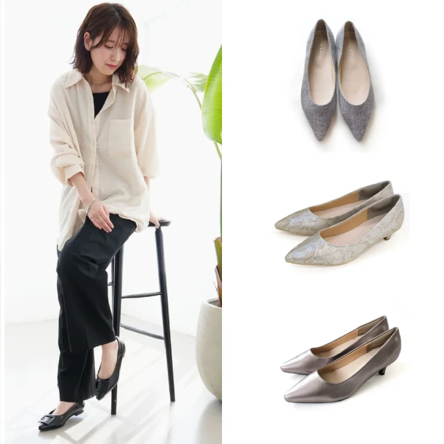 Clarks 女鞋 Freva55 Lux 經典拚接設計高粗