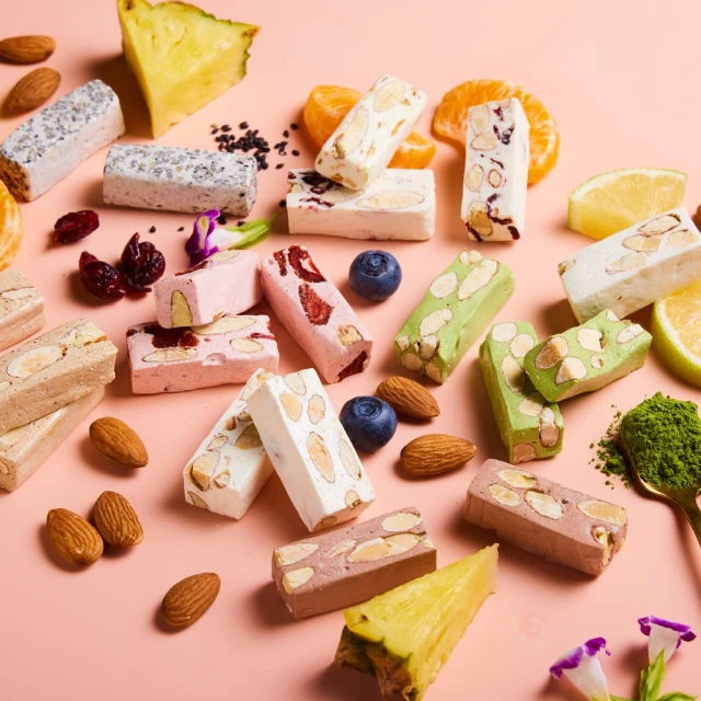 XINGYUN好杏韻 牛軋糖 180g*2包(蛋奶素 十種口