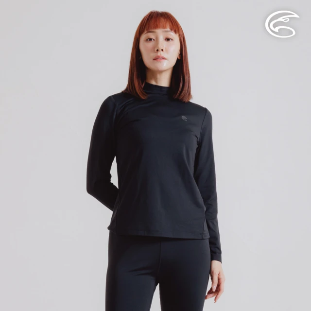 ADISI 女美麗諾混紡羊毛高領彈性保暖衣 AU252100