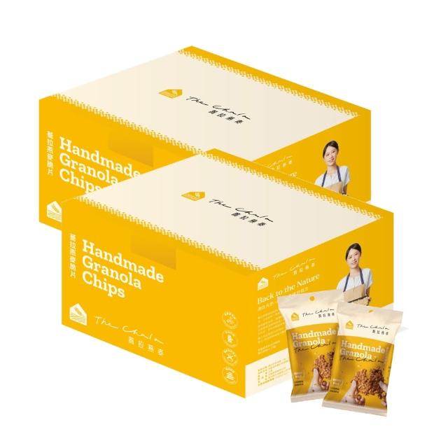 【The Chala 蕎拉燕麥】燕麥脆片隨手包15入x2盒(巧克力/莓果任選)