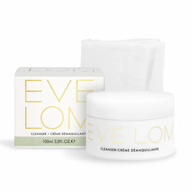 【EVE LOM】全能深層潔淨霜(100ml-國際航空版-內附瑪姿林布)