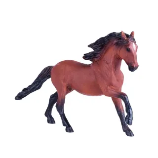 【Mojo Fun】動物模型-盧西塔諾馬_棗紅色(公仔/動物/模型/玩具)