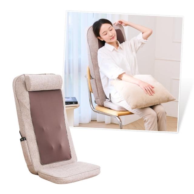 【tokuyo】背腰鬆 智能揉捏按摩墊 TH-553(肩部偵測 / 10cm凸出深層有感)