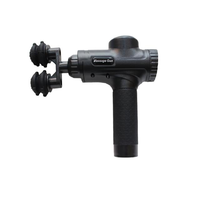 MRF健身大師筋膜槍是專業健身按摩工具，專為運動後肌肉恢復設計。採用高頻震動技術，提供深層筋膜按摩，緩解痠痛、促進血液迴圈。綠色與黑色雙色選擇，輕巧尺寸13.5x5x13.5cm，重僅0.69kg，便於攜帶。配件包含USB充電線與說明書，產地中國，BSMI認證R3B233，安全可靠。適合健身愛好者及日常保健使用，提升您的運動表現！