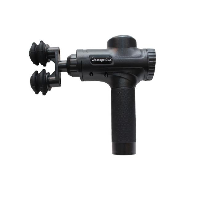 MRF健身大師筋膜槍是專業健身按摩工具，專為運動後肌肉恢復設計。採用高頻震動技術，提供深層筋膜按摩，緩解痠痛、促進血液迴圈。綠色與黑色雙色選擇，輕巧尺寸13.5x5x13.5cm，重僅0.69kg，便於攜帶。配件包含USB充電線與說明書，產地中國，BSMI認證R3B233，安全可靠。適合健身愛好者及日常保健使用，提升您的運動表現！