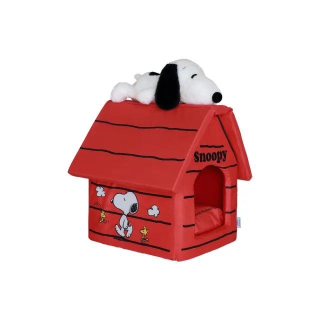 【Jollypet】Snoopy史努比房子窩、貓窩、狗窩、寵物床、睡窩、保暖窩、四季通用、毛孩窩、寵物睡墊
