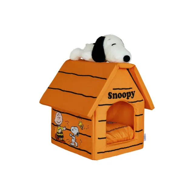 【Jollypet】Snoopy史努比房子窩、貓窩、狗窩、寵物床、睡窩、保暖窩、四季通用、毛孩窩、寵物睡墊