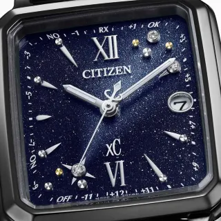 【CITIZEN 星辰】xC系列 光動能 電波 鈦金屬 腕錶 25MM(ES9504-50E)