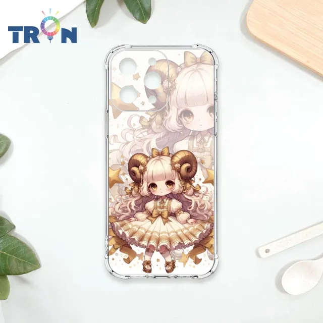 【TRON】iPhone系列 日系可愛小女孩星座 四角防摔軟殼手機殼(iPhone 16/ 16 Plus/ 16 Pro/ 16 Pro Max)