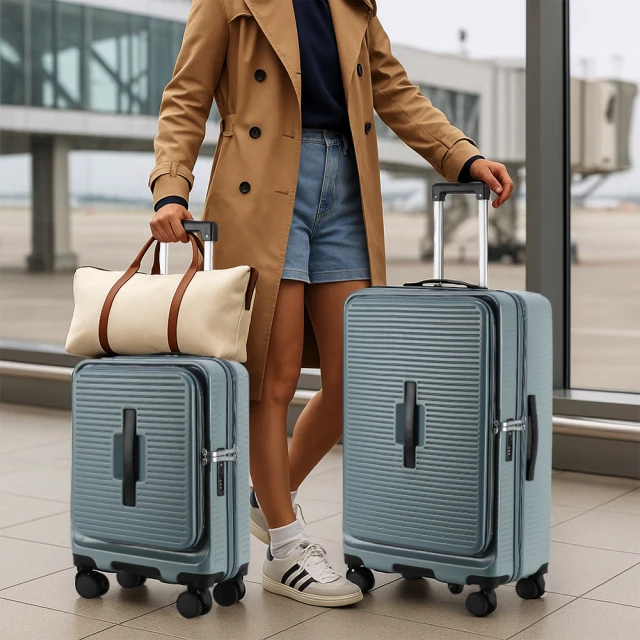 團購好物 大容量摺疊擴充旅行包 4入(四色可選 擴充旅行包 