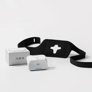 【Aurai 歐萊依】SHIELD酷熱貼冷熱舒緩儀組合（附SHIELD專用套帶）(銷售千萬 冷熱敷舒緩身體壓力)