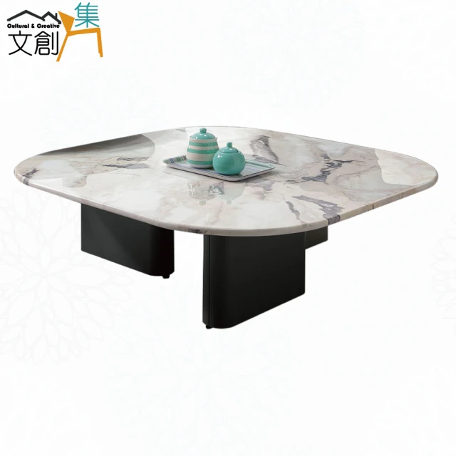 時尚屋 凱瑞1.6尺圓形岩板邊几RT9-I008(免組裝/岩