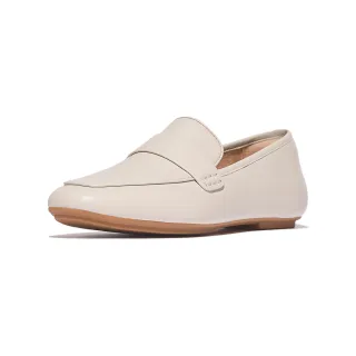 【FitFlop】DELICATO 柔軟皮革樂福鞋-女(米色)