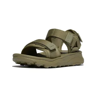 【FitFlop】NEO-D-HYKER XT 防水可調式戶外涼鞋-女(迷彩綠)