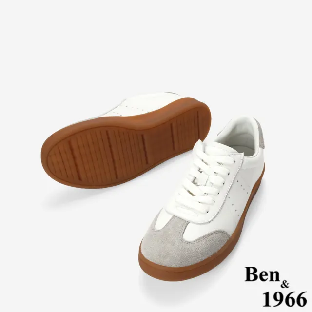 【Ben&1966】Ben&1966高級頭層牛皮舒適德訓鞋-25611