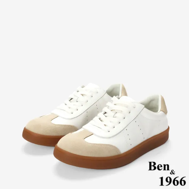 【Ben&1966】Ben&1966高級頭層牛皮舒適德訓鞋-25611