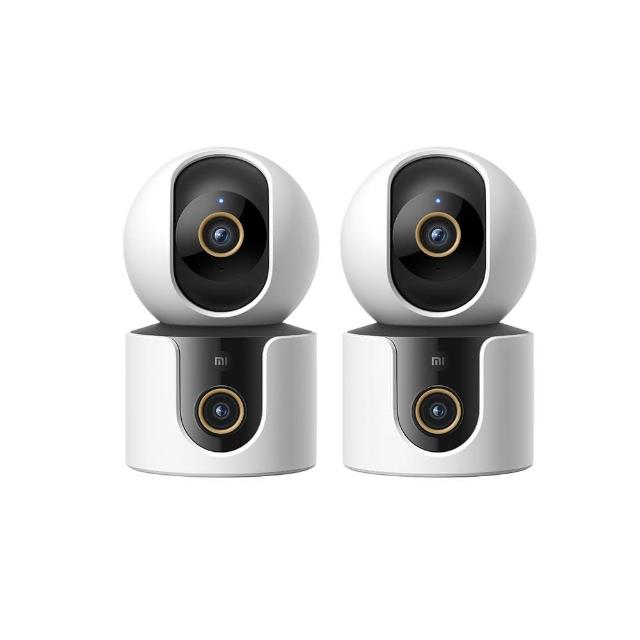 (二入組)【小米】官方旗艦館  智慧攝影機 C500 雙攝版